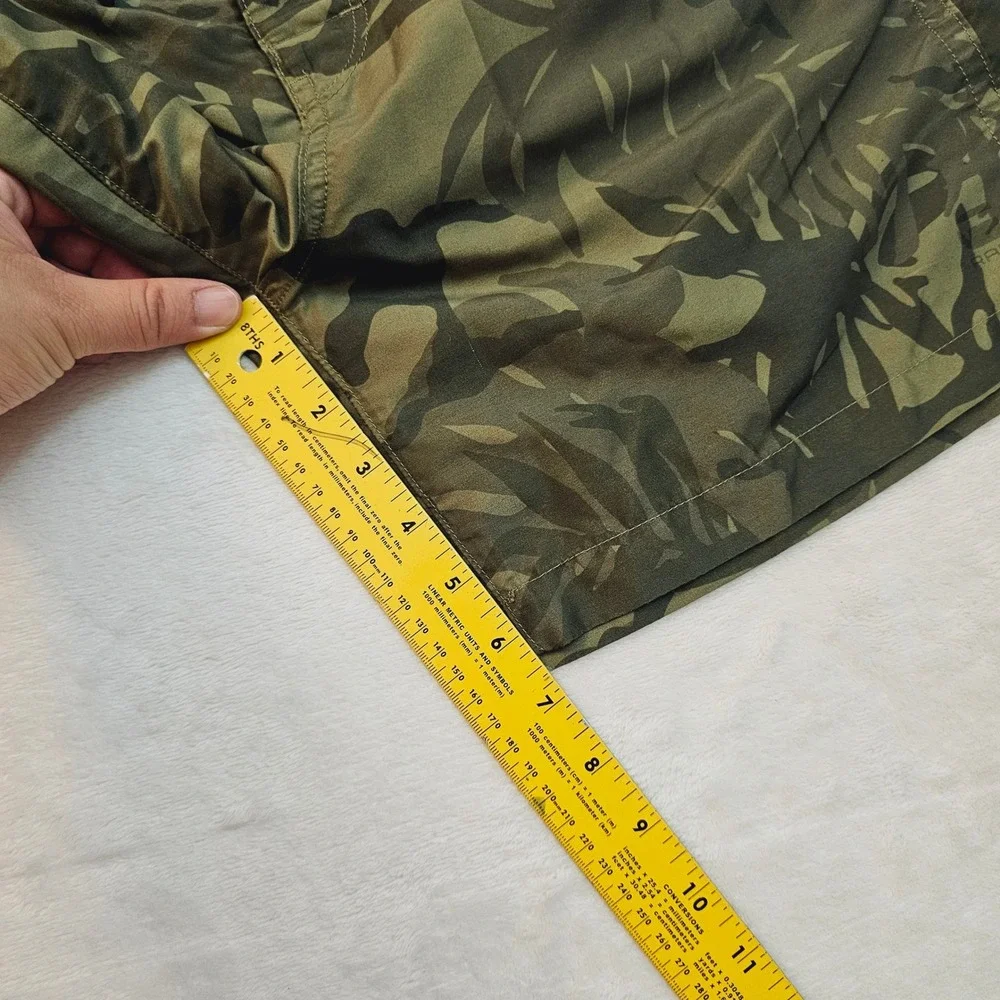 G-Star Raw Swim‎ Shorts Mens M Green Camo Dirik Cord Tropical Leaf Board Shorts